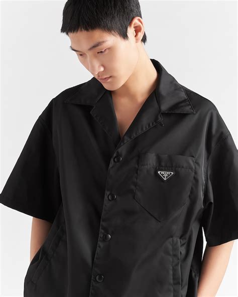 prada short sleeve shirt|nylon short sleeve shirts prada.